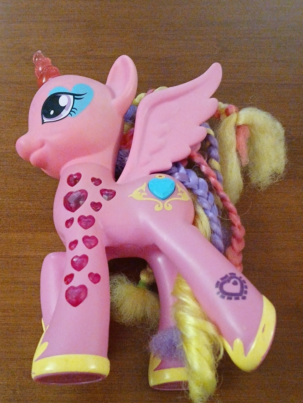 My Little Pony Hasbro Light Up Hearts Princess Cadence 2014 7" Working